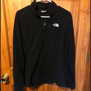 Women’s North Face quarter zip sweatshirt